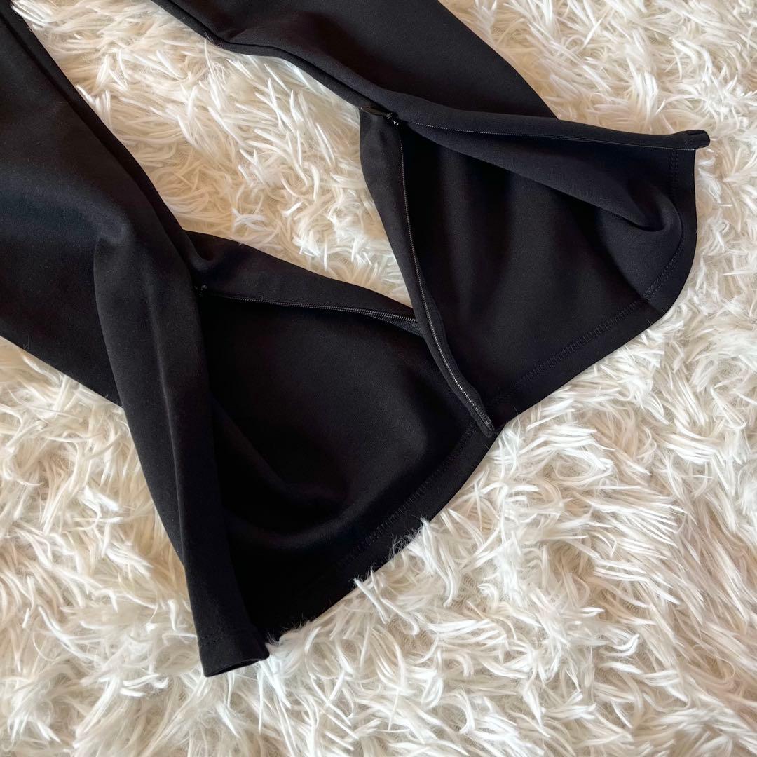 タグ付き✨ ドゥーズィエムクラス Warm Zipレギンスパンツ ブラック 34