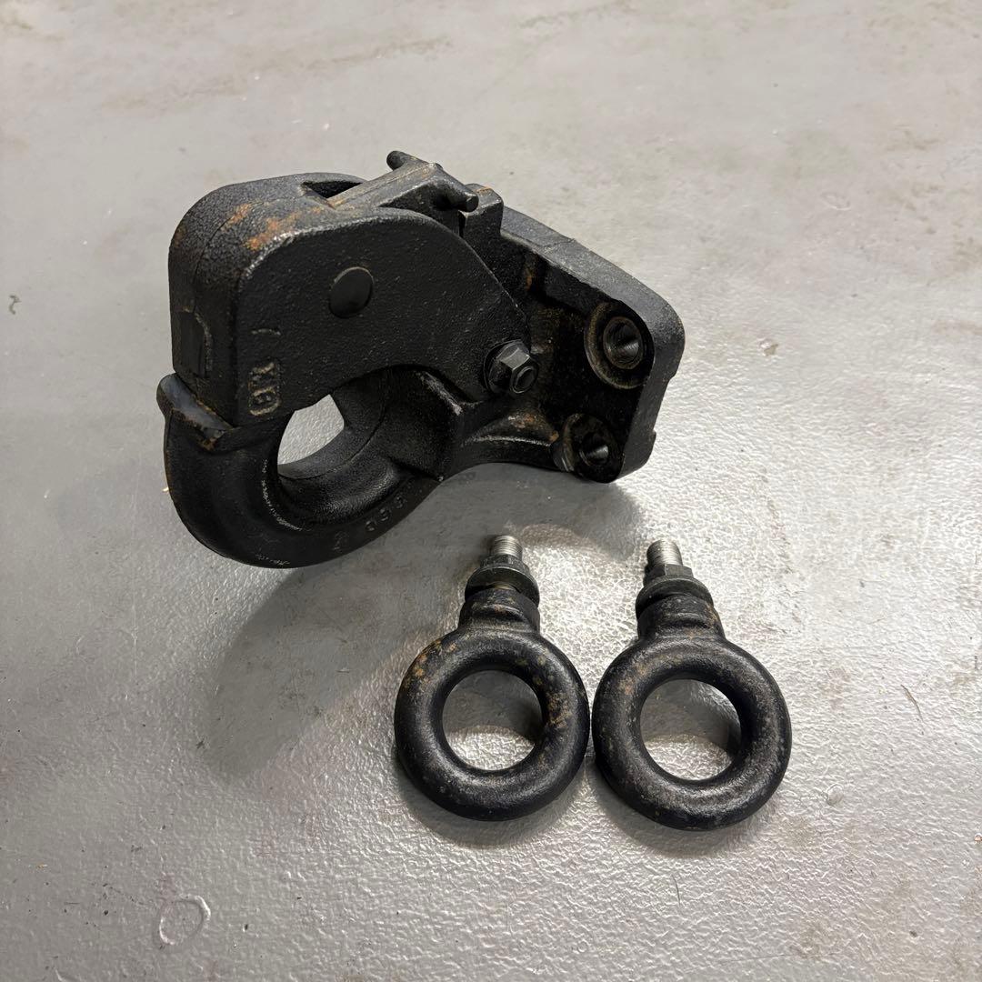 ランクル70 純正 ピントル フック 牽引 ヒッチ