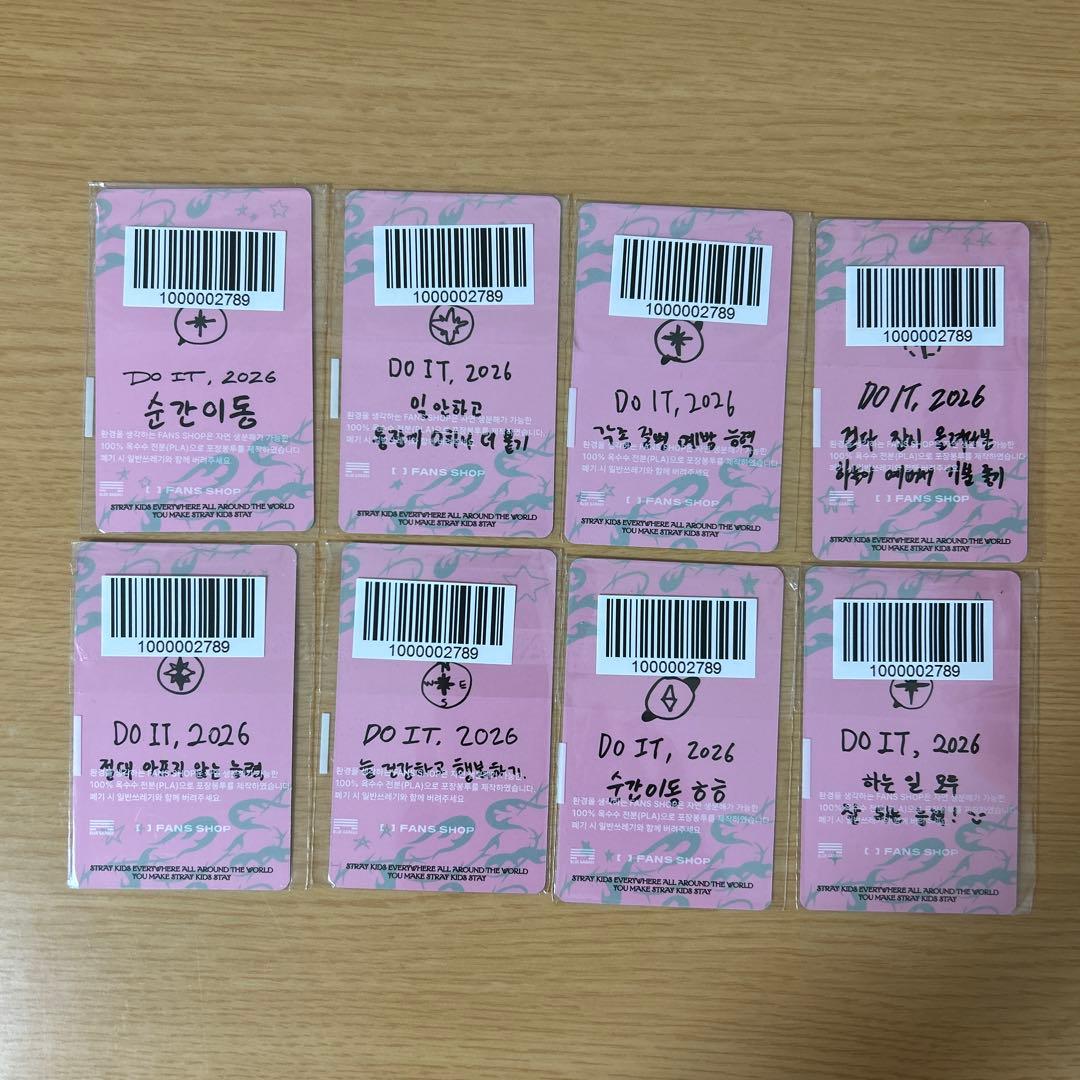 straykids DO IT FANS ラキドロ 8枚セット コンプリート