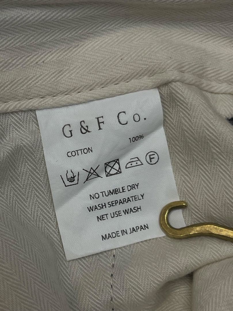最終価格❗️G&F Co. ソルトアンドペッパー　トラウザー　美品