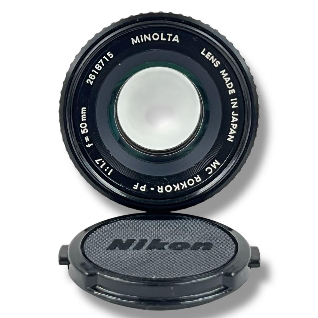 ミノルタ 一眼レフカメラ SR505 50㎜ 28㎜ レンズ付