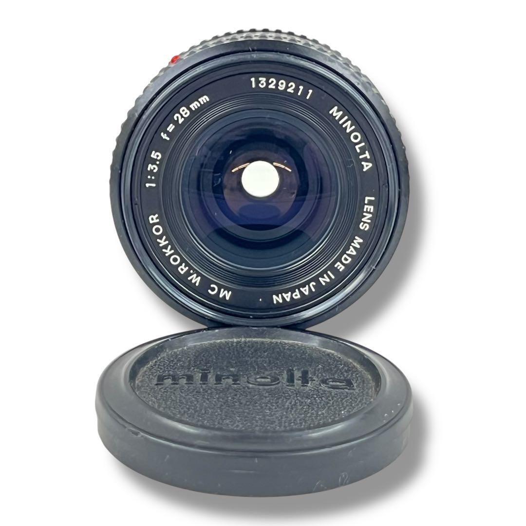 ミノルタ 一眼レフカメラ SR505 50㎜ 28㎜ レンズ付