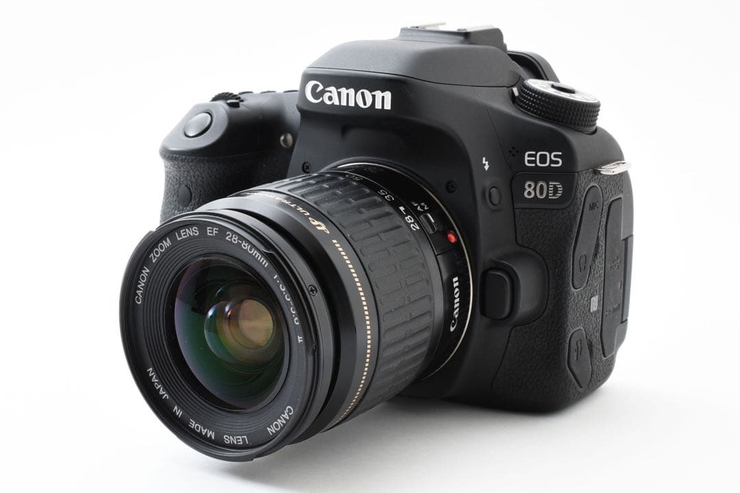 保証付/属品完備/デジタル一眼レフカメラ/Canon EOS 80Dレンズセット