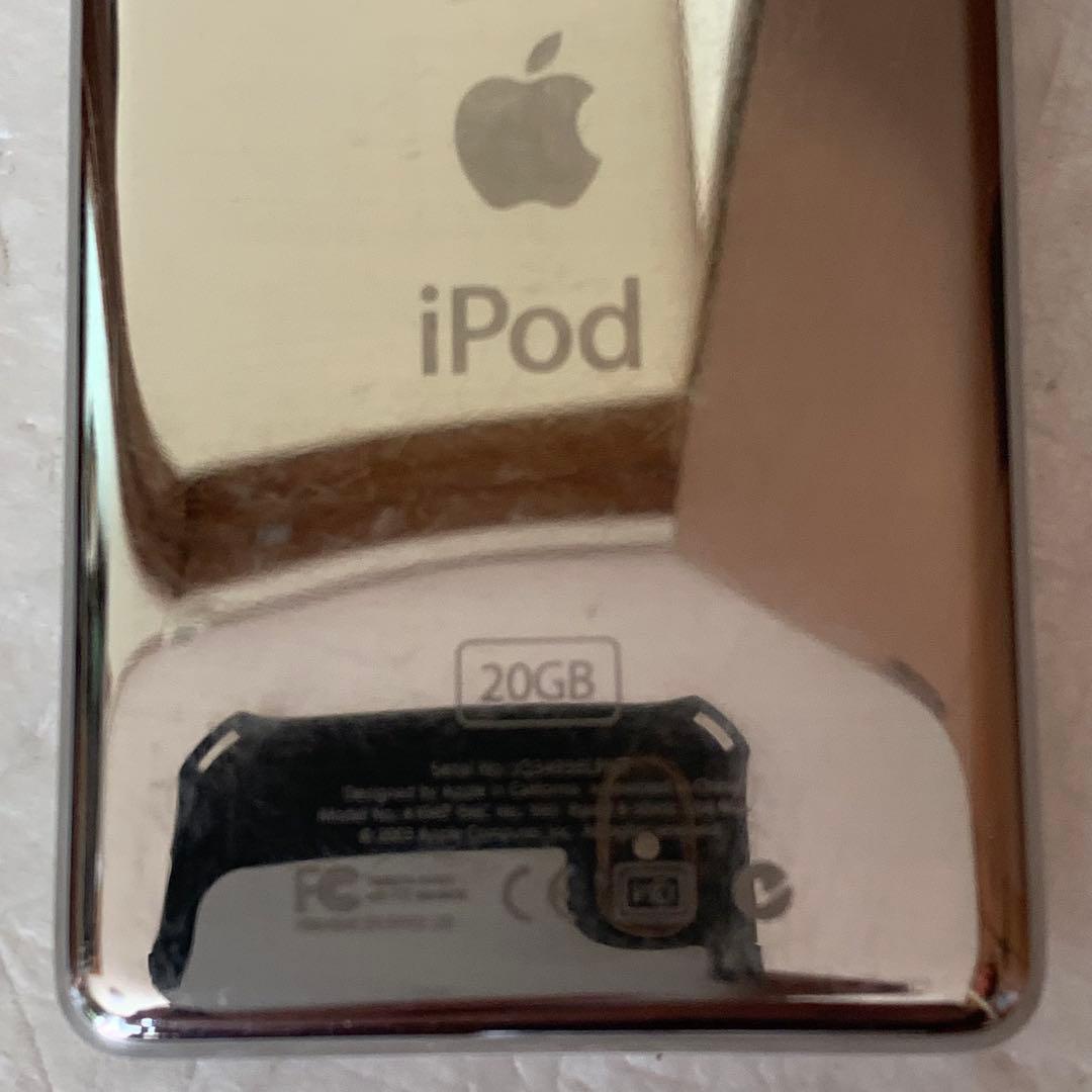 ジャンク アップル iPod Classic 第3世代 20GB