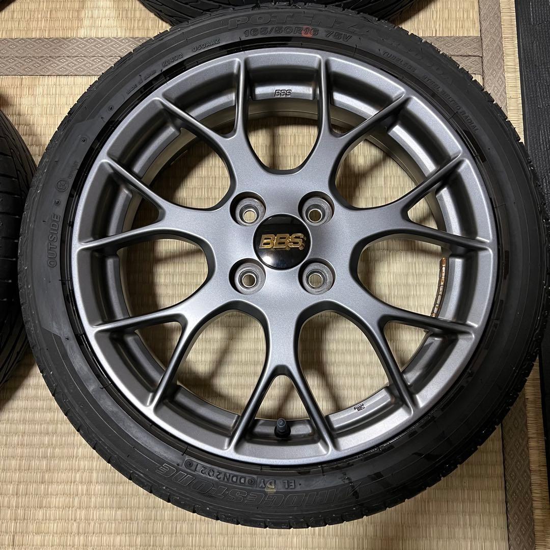 BBS GRコペン純正ホイール　165/50/R16 4.5J +45 2本①