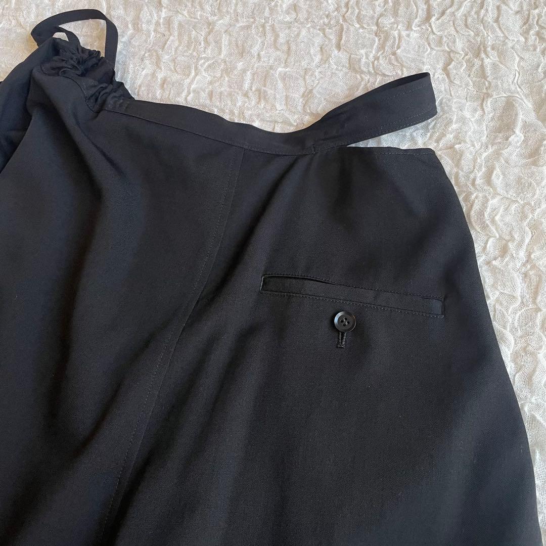 Yohji Yamamoto +Noir ヨウジヤマモト　黒　サルエルパンツ