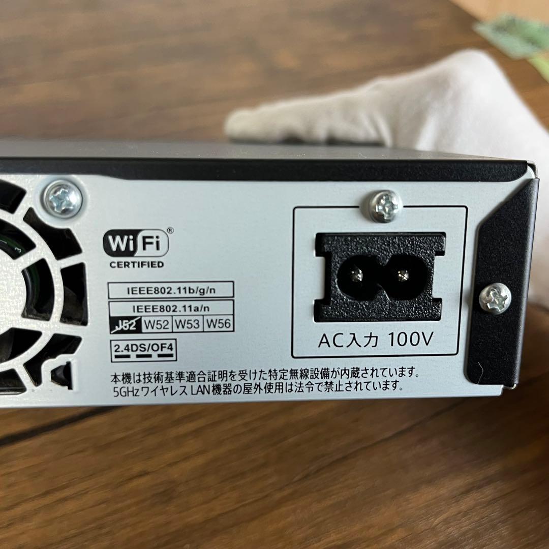 SHARP ブルーレイレコーダー　BD-NT1000 2016年製　リモコン付き