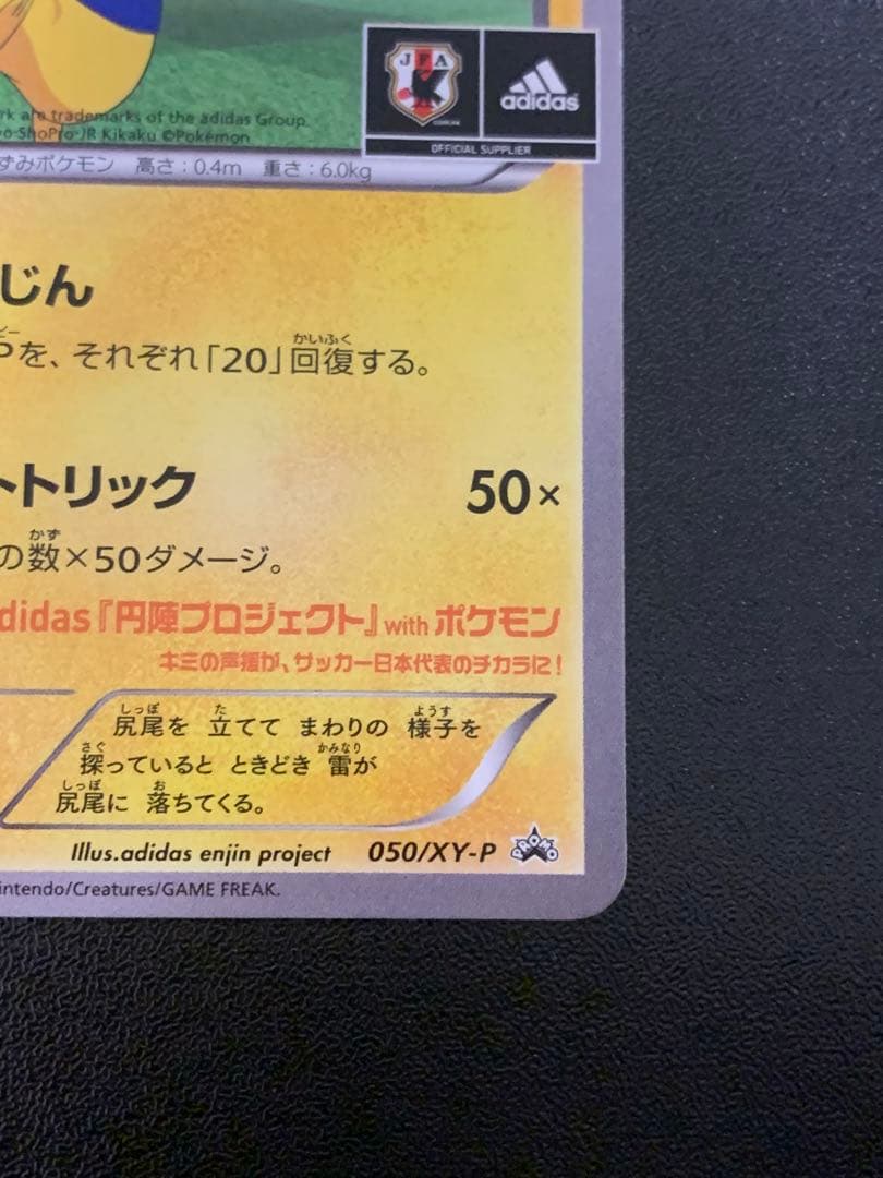 日本代表のピカチュウ Newモン! Book付録 PROMO 050/XY-P