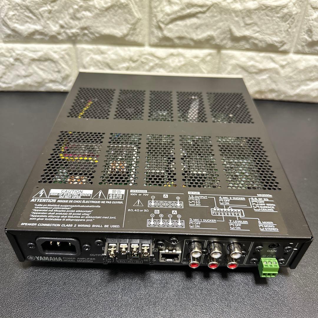 ヤマハYAMAHA MA2030a パワーアンプ ジャンク　現状品