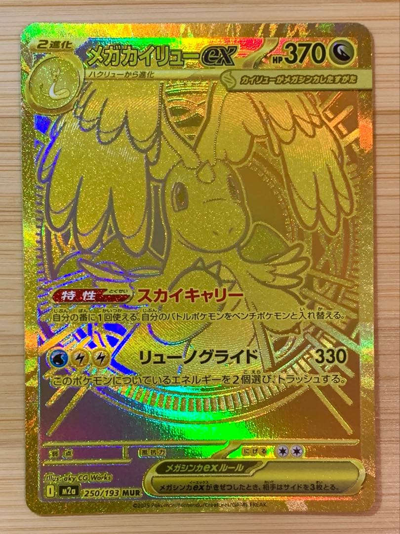 メガカイリュー ex mur (ケース付き)