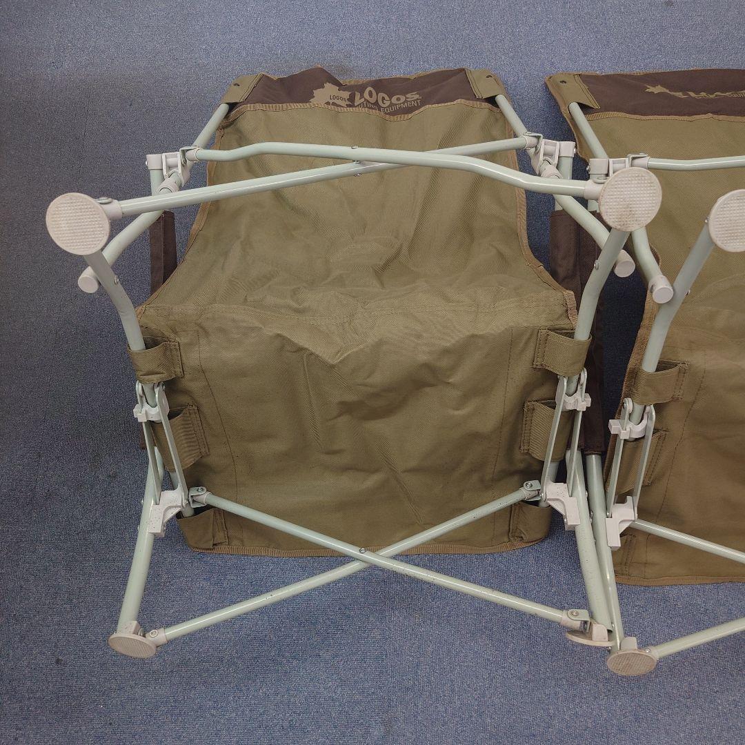 ロゴス LOGOS あぐらチェア ハイバック 3個