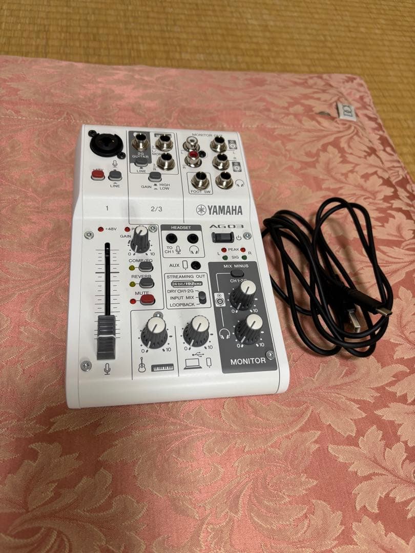 【美品】YAMAHA AG03 ミキサー