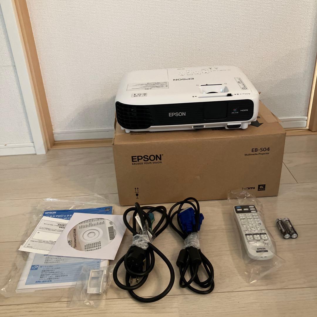 【美品】EPSON EB-S04 プロジェクター