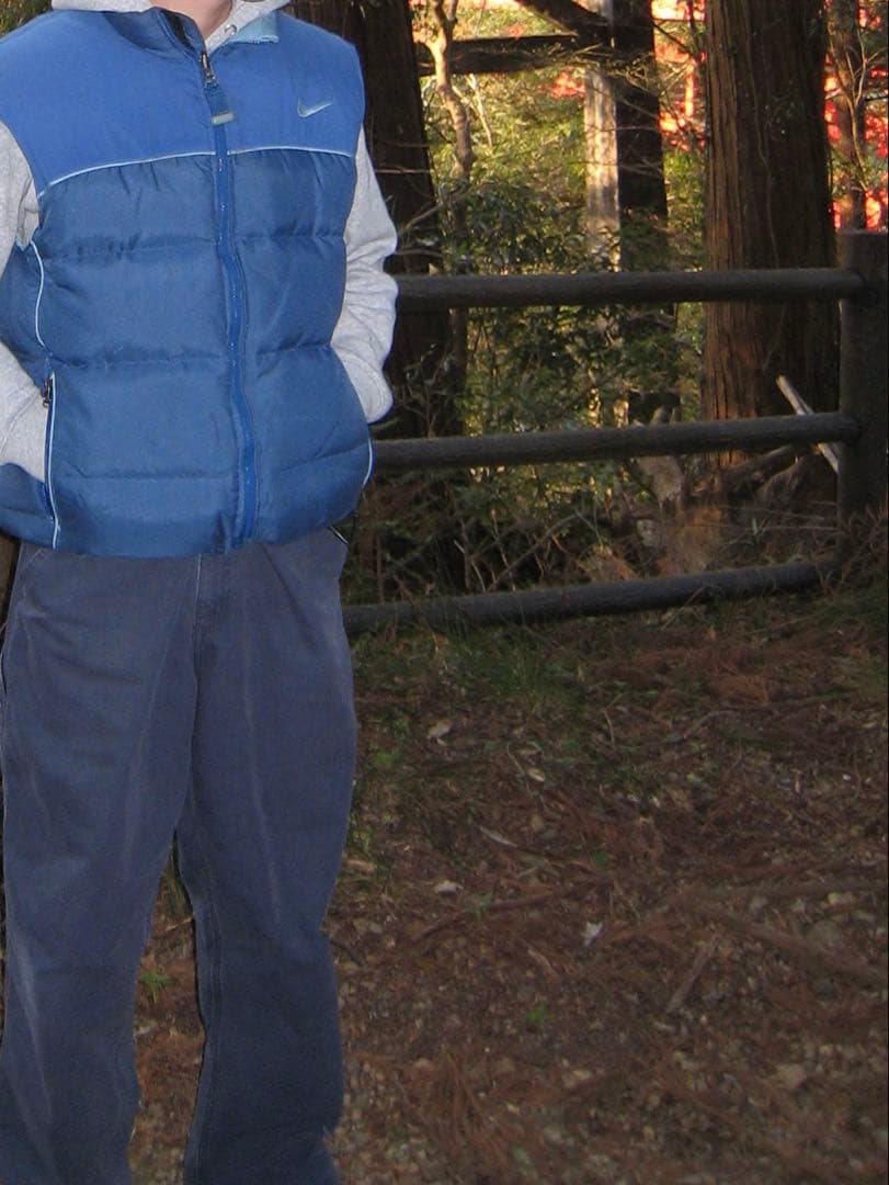 Nike ACG ダウンベスト ブルー