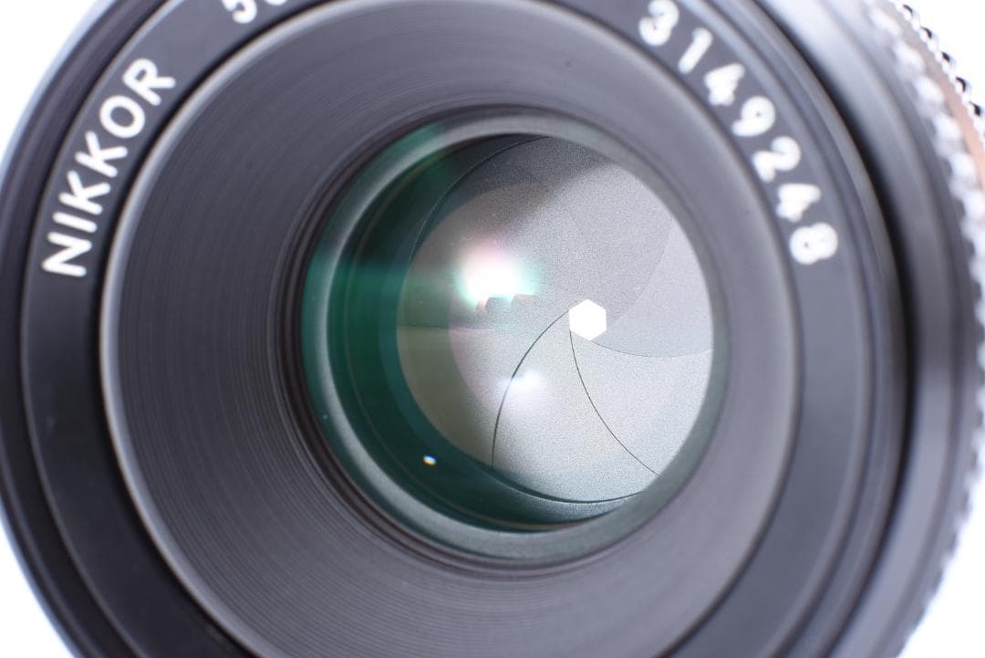 新品級♪ Nikon MF NIKKOR 50mm f2 Non Ai 単焦点