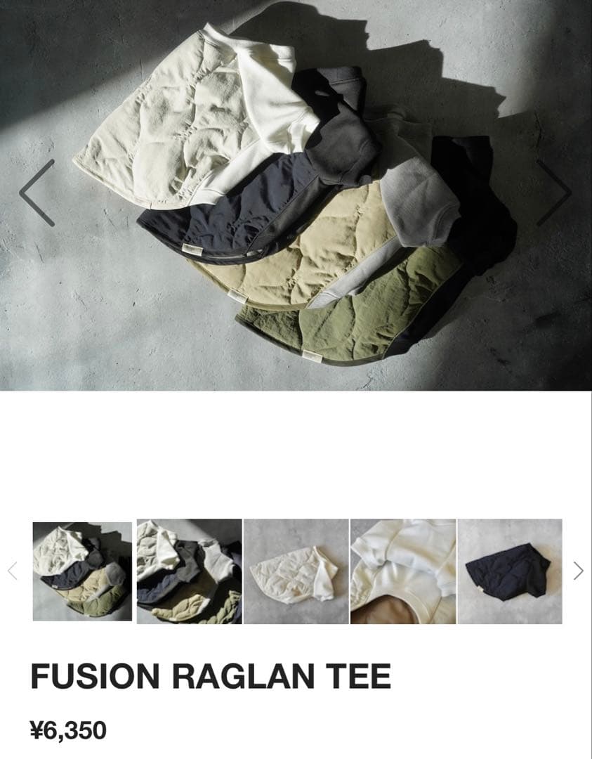 シグネットワンズ signetones FUSION RAGLAN TEE 犬服