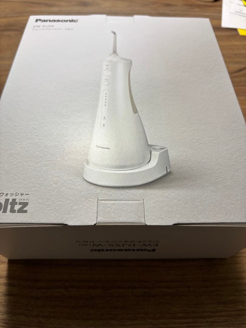 新品未使用　Panasonic ジェットウォッシャー ドルツ　EW-DJ55-W