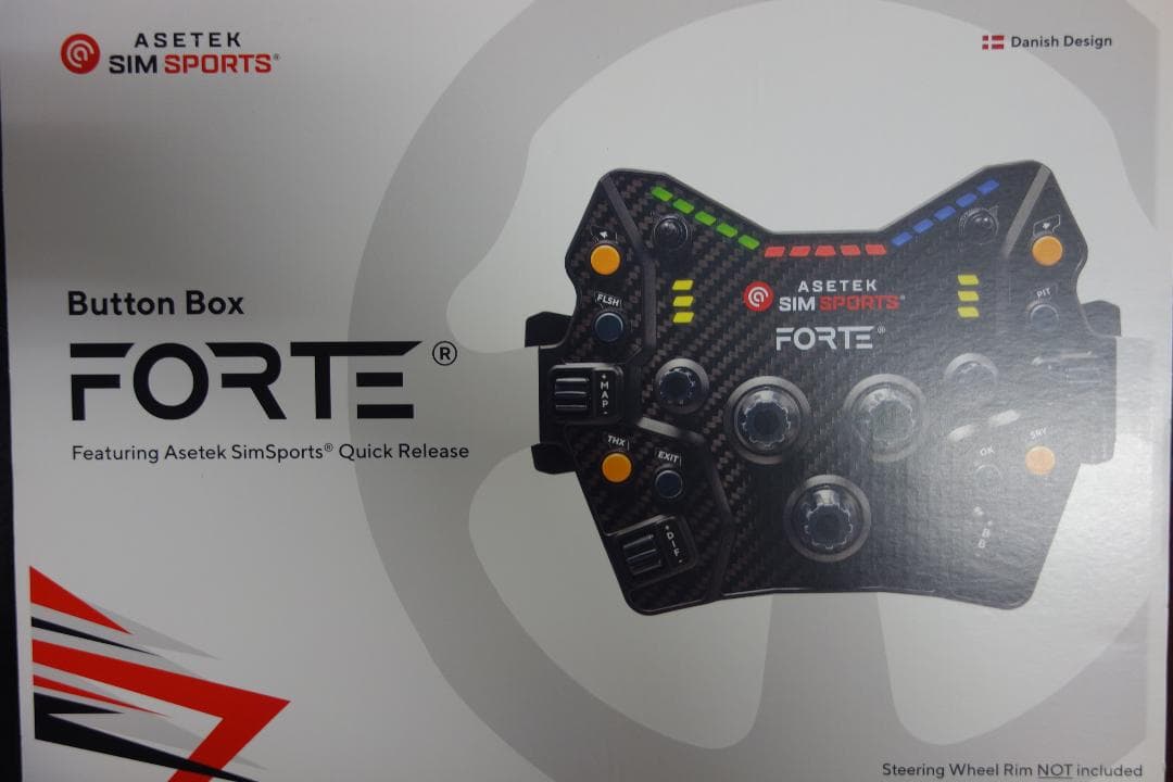 その他 ASETEK Steering & Button Box FORTE