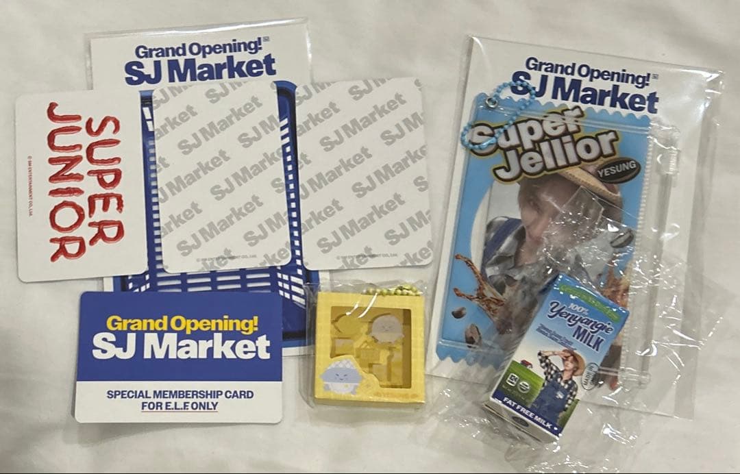 SUPERJUNIOR SJMarket トレカ他　イェソン セット