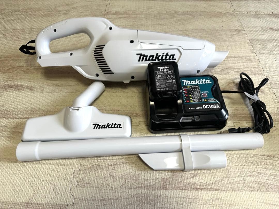 マキタ（Makita） 紙パック コードレス掃除機　純正バッテリー付
