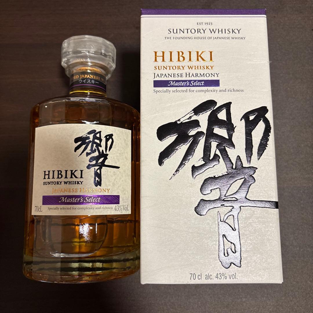 響Master's Select700㎖ &巳乃霞GrainWhiskyセット