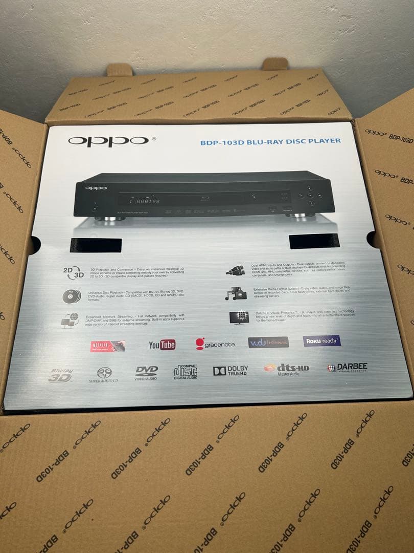 MEGU　OPPO BLU-RAY DISC PLAYER