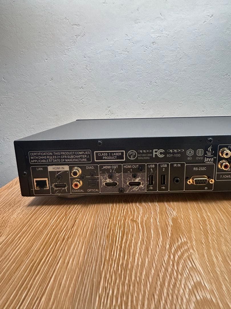 MEGU　OPPO BLU-RAY DISC PLAYER