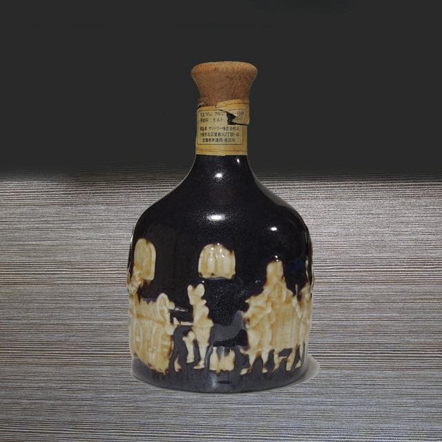 【未開栓・コルク折れ】SUNTORY サントリー ザウィスキー 有田焼ボトル