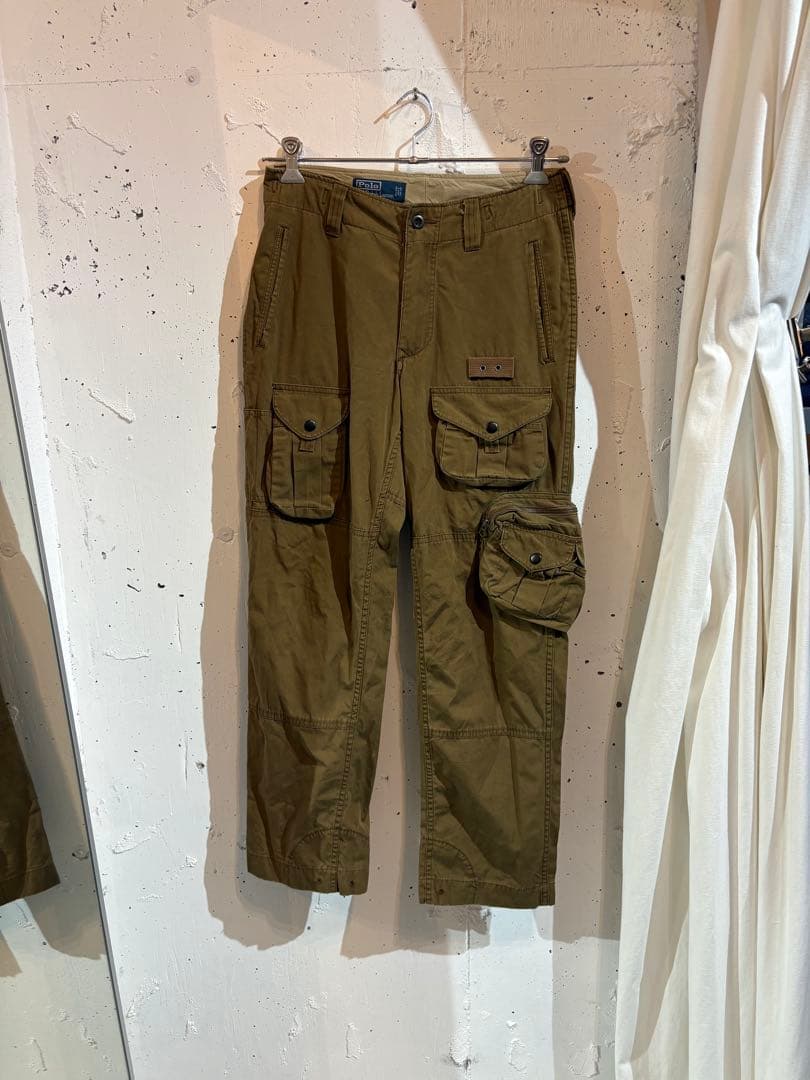 90s Ralph Lauren カーゴパンツ　ギミック　古着　ミリタリー