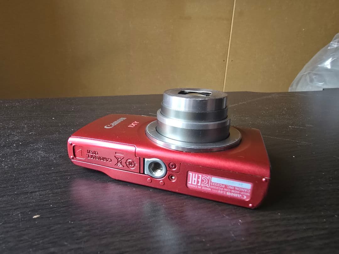 Canon IXY200 レッド コンパクトデジタルカメラ