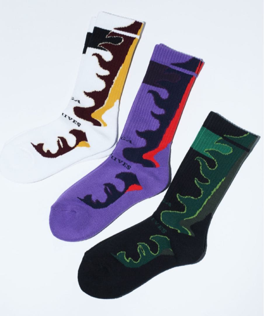 新品 TOGA トーガアーカイブス タビオ コラボ第三弾ソックス 3足セット