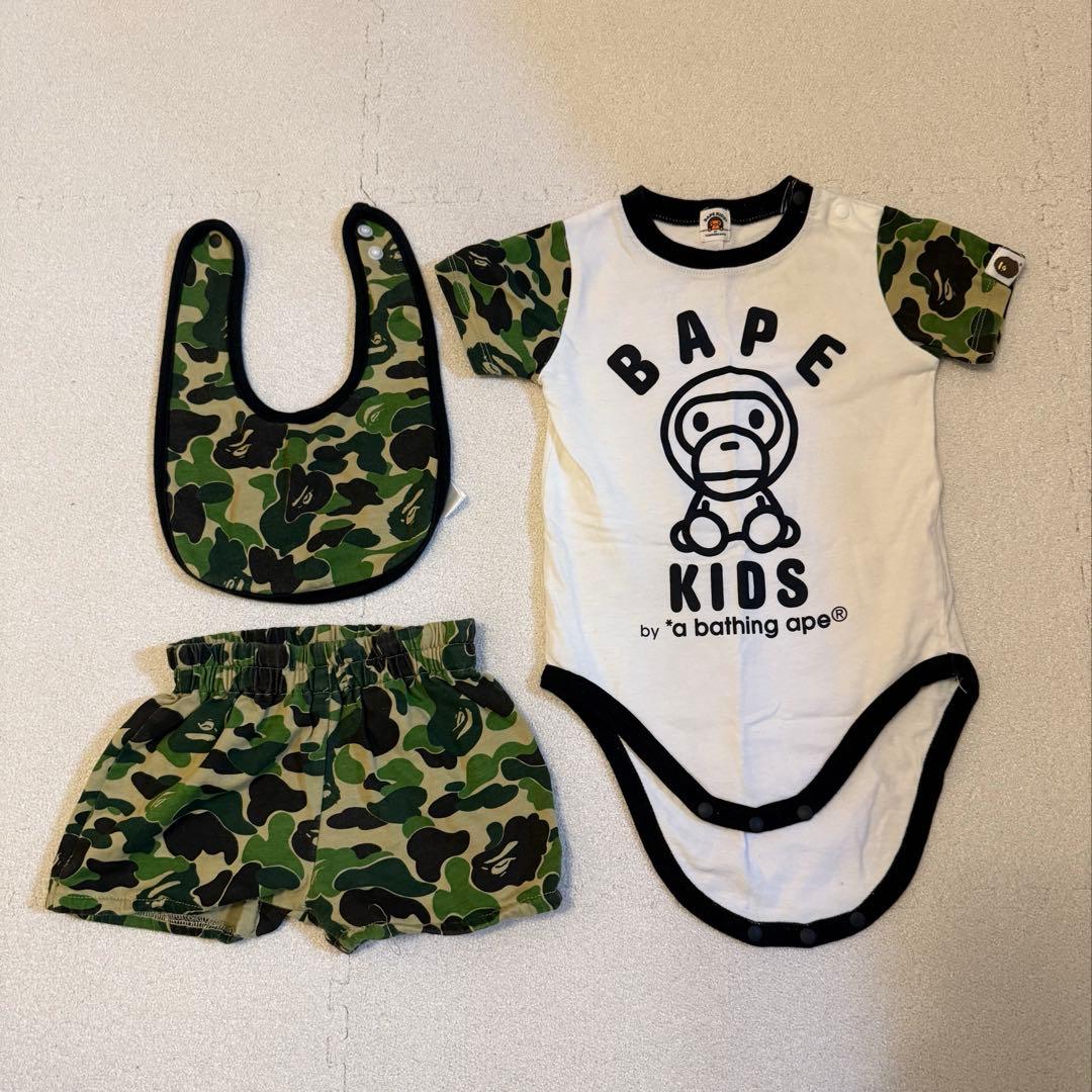 アベイシングエイプ❤︎ロンパース80 BABY MILO