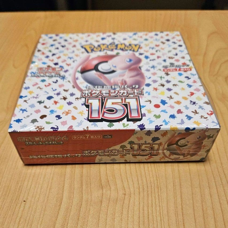 ポケモンカード 151 シュリンク付き 1BOX