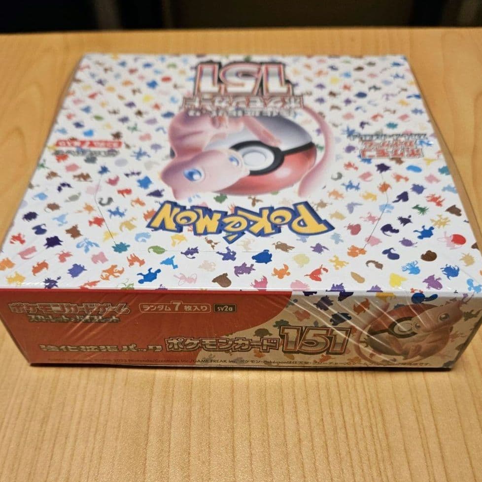 ポケモンカード 151 シュリンク付き 1BOX