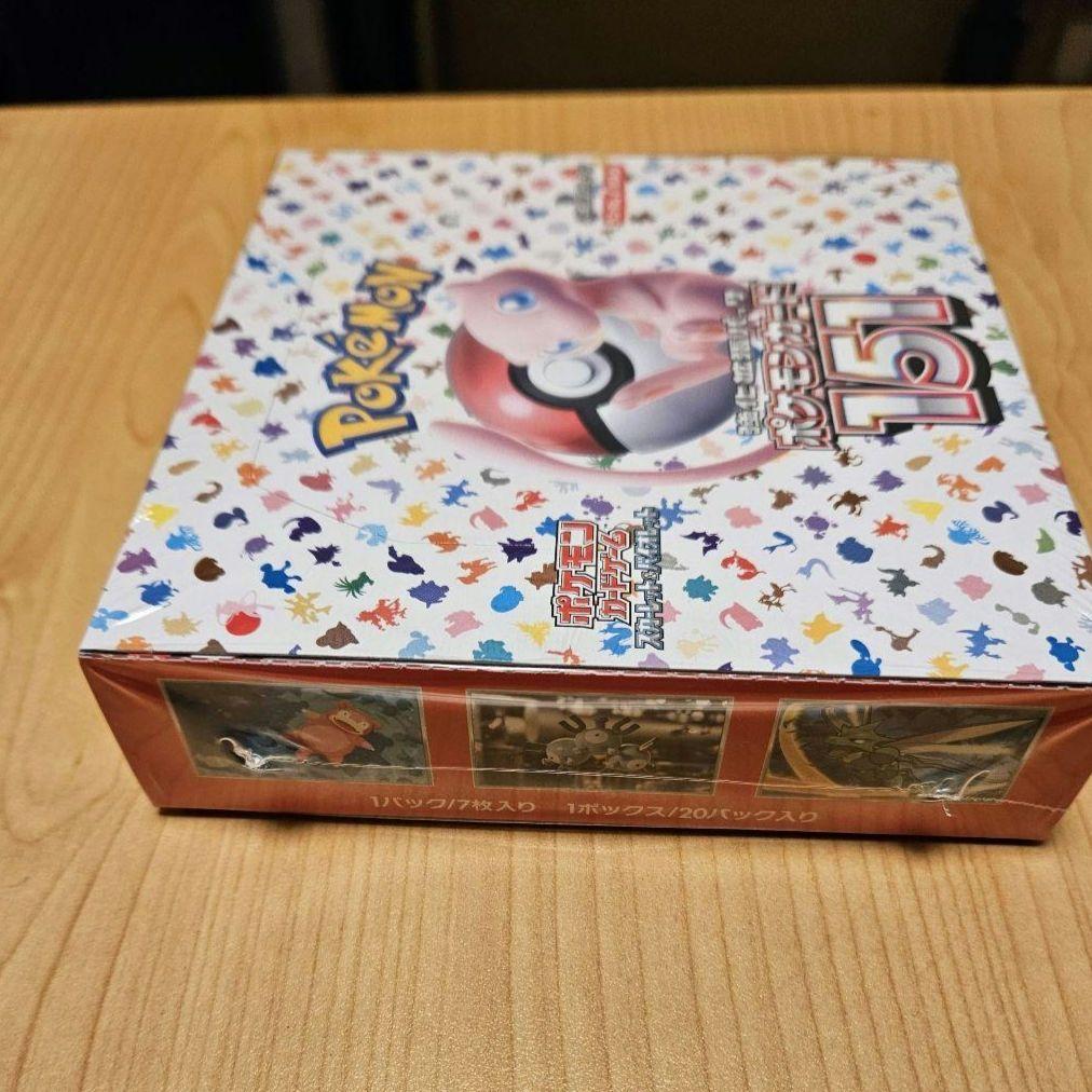 ポケモンカード 151 シュリンク付き 1BOX