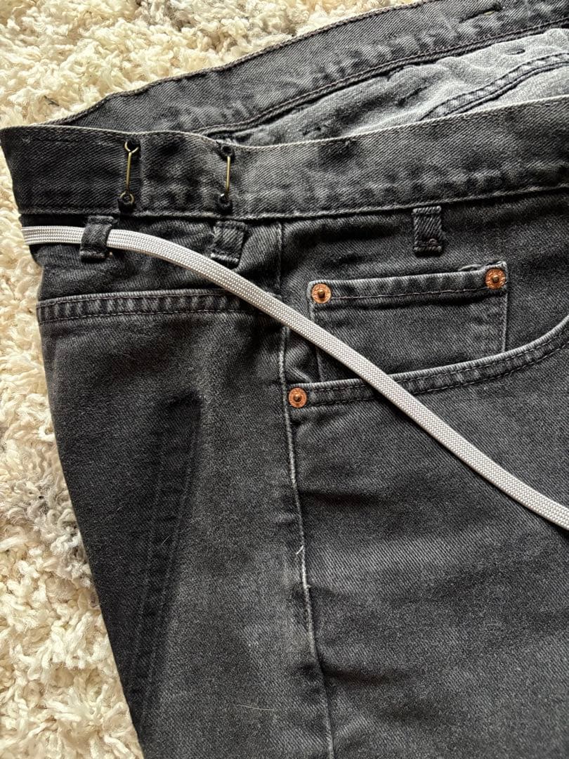 【MAISON EUREKA 】REWORK BIGGYSHORTS /ブラック