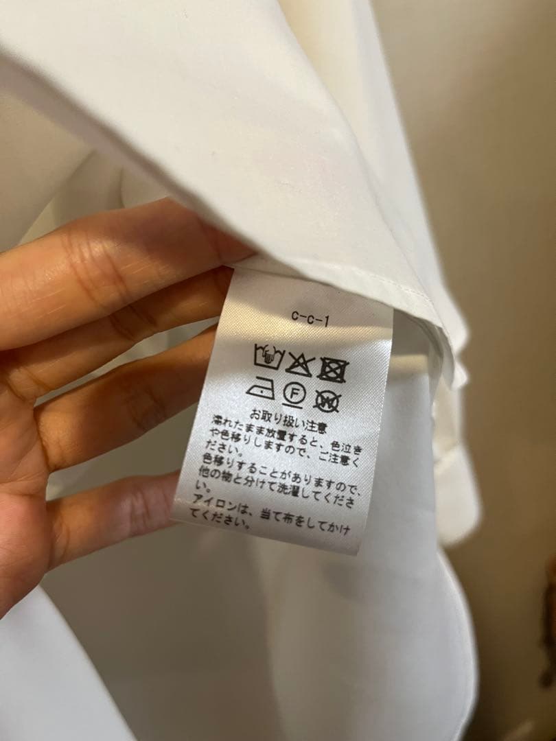 【完売】【新品】cccmalie カフス長袖ブラウス