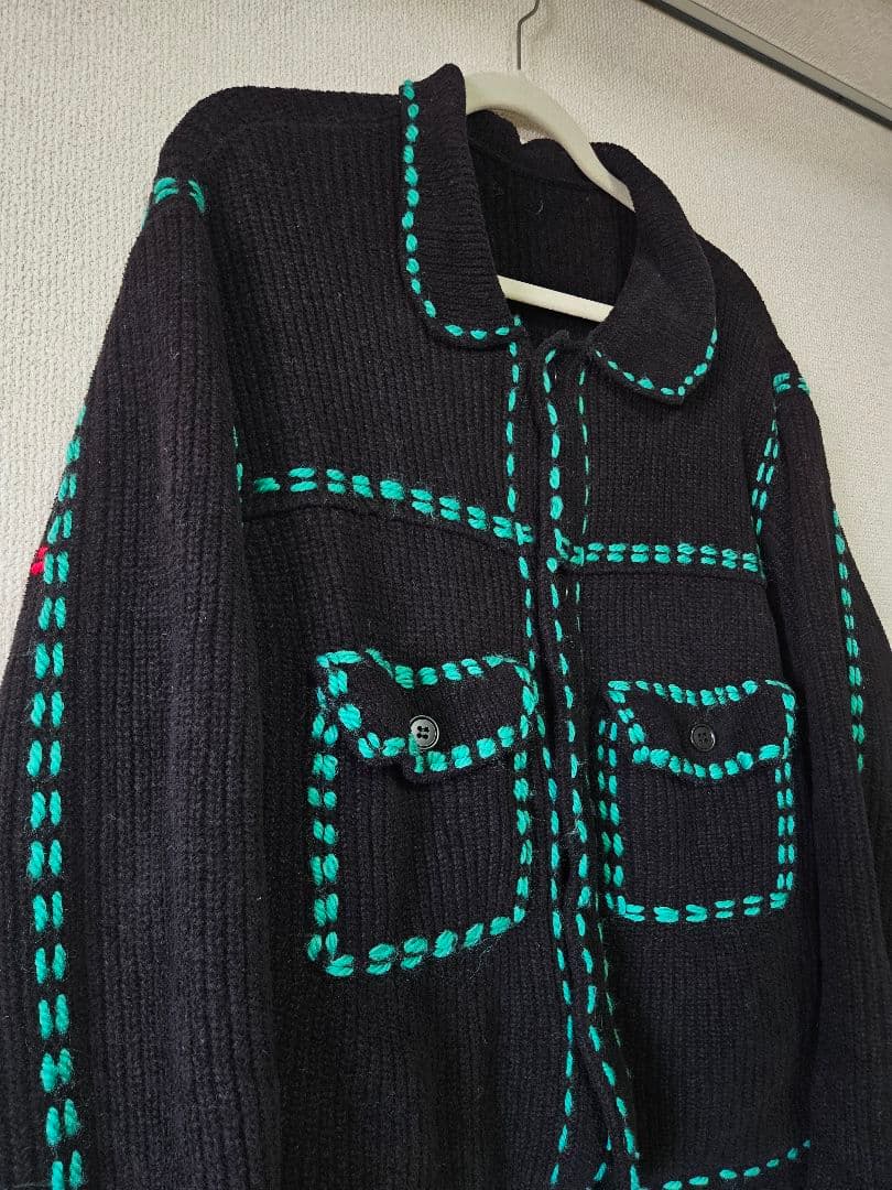 PHINGERIN 別注 フィンガリン Pg1 ニットカーディガン