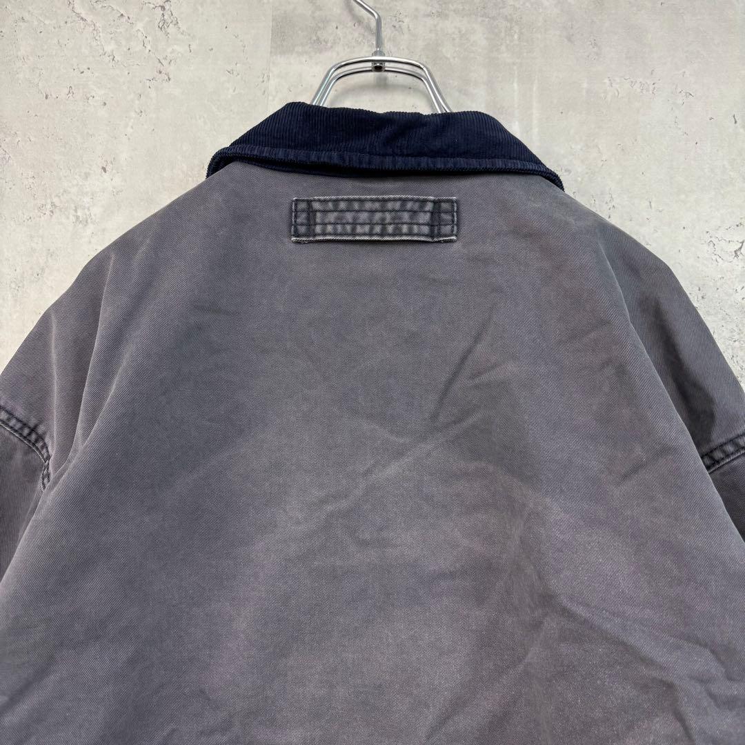 Qaz NAUTICA ガーメント ダイ チノ ジップ ブルゾン ダック