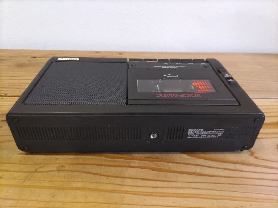 SONY TCM-5000EV ACアダプター　箱、付属品付　カセットプレーヤー