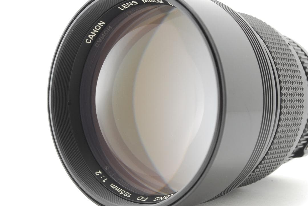 レンズ(単焦点) Canon new FD 135mm f2 Lens #6046