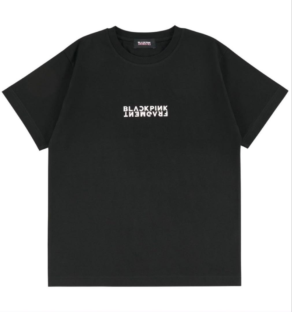 FRAGMENT x BLACKPINK Tシャツ　サンダー \"ブラック\" M