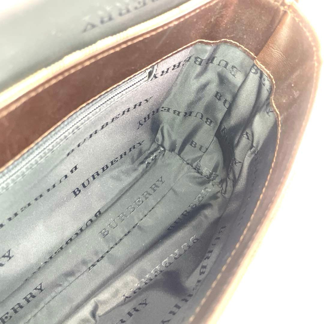 BURBERRY バーバリー ノバチェック 本革　ミニショルダーバッグ