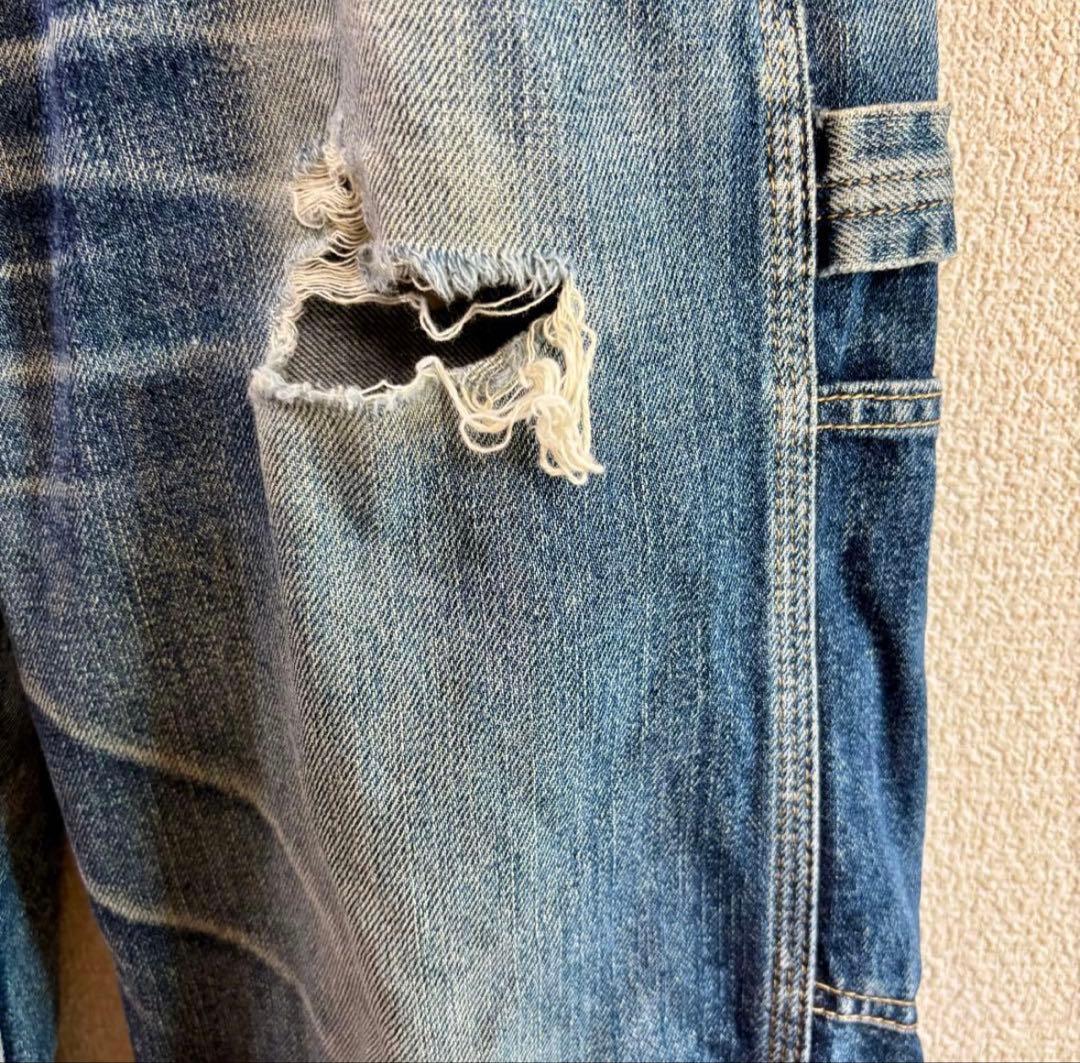 【雰囲気抜群】カーハート Carhartt デニムペインターパンツ 実寸W32