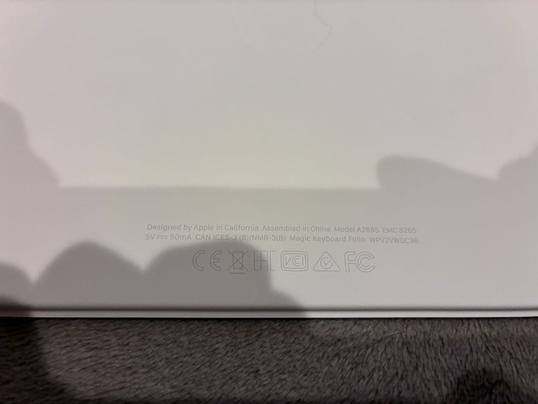 【美品】MagicKeyboard Folio MQDP3J/A A2695