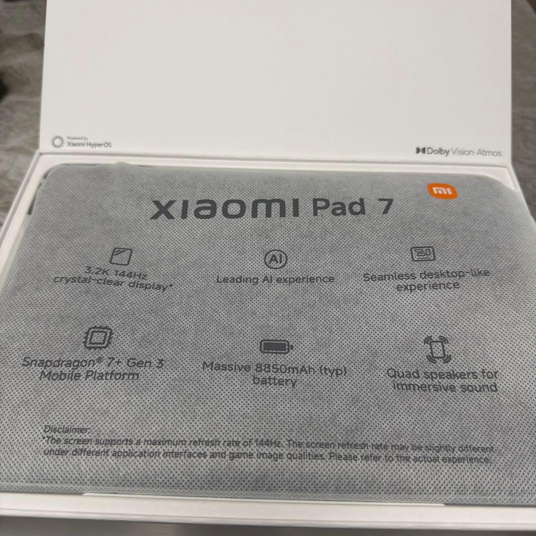 Xiaomi pad7 GREEN 8GB+256GB 国内正規 ケースフィルム