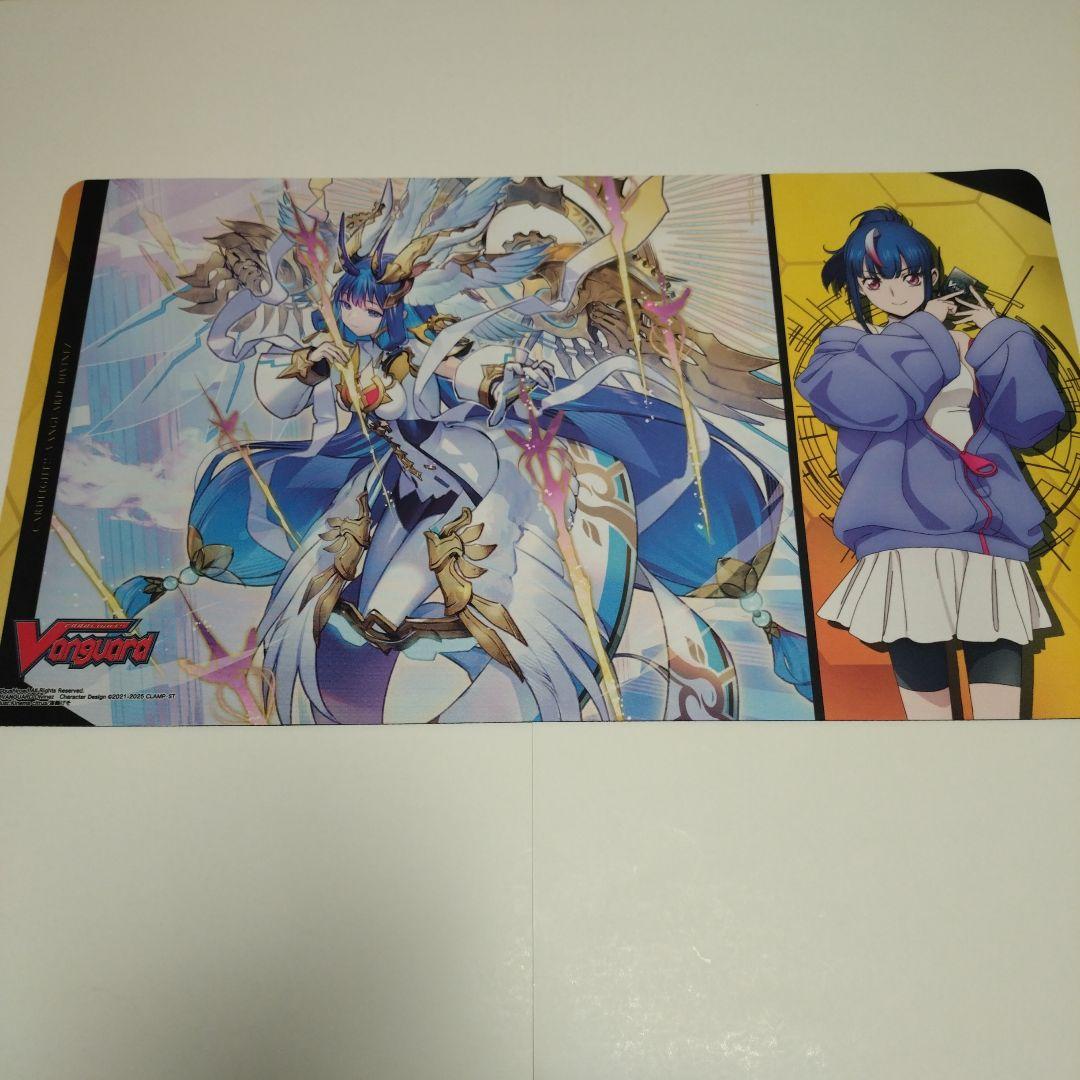 中古ヴァンガード聖なる時の運命者 リィエル=ドラコニス 明星エリカプレイマット