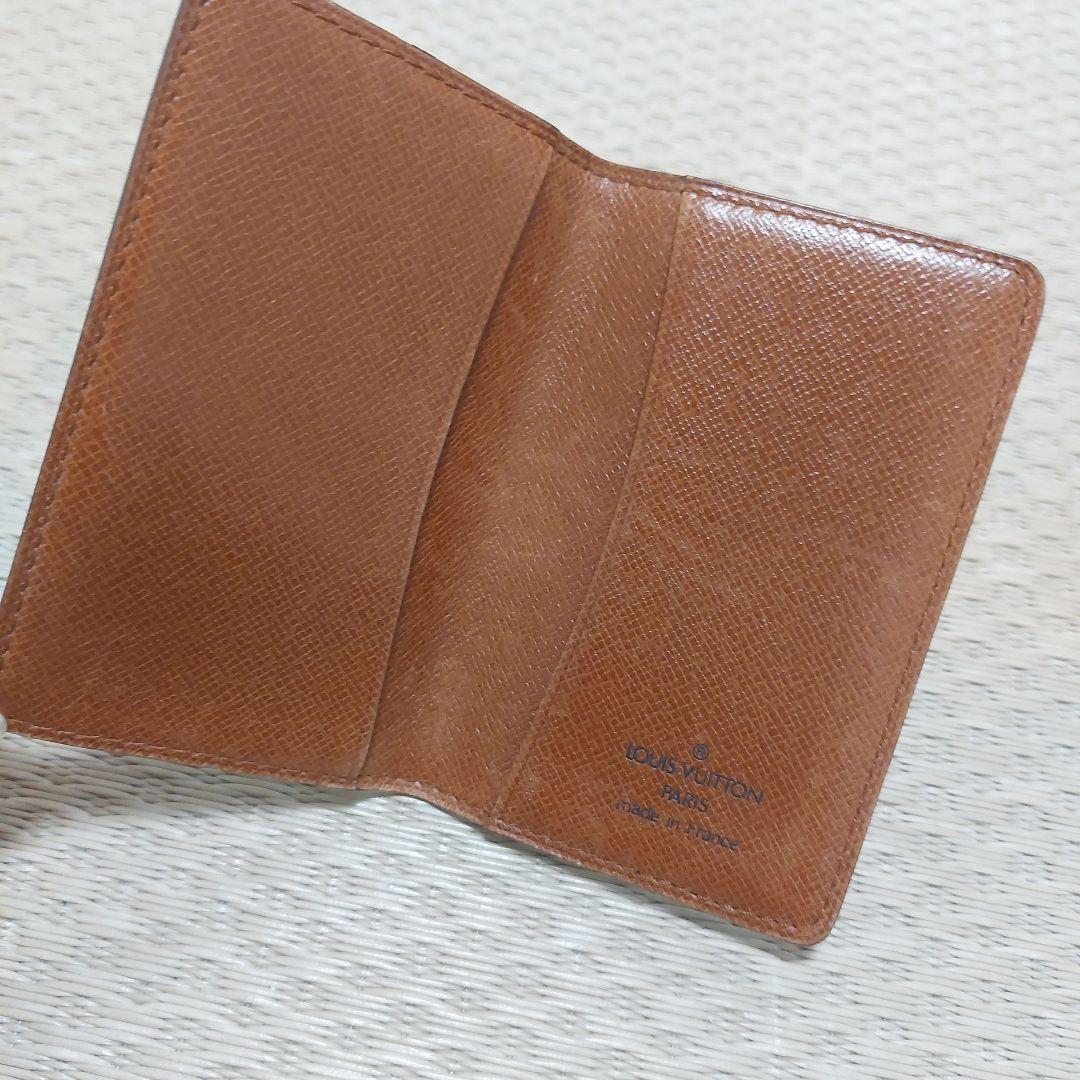 Louis Vuitton ルイヴィトン　モノグラム 名刺入れ 本物 正規品