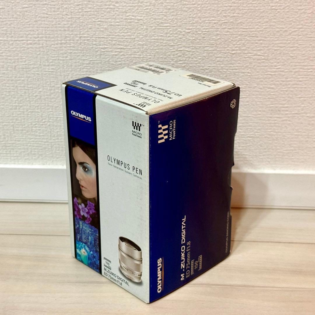 新品未使用　オリンパス　M.ZUIKO DIGITAL ED 75mm F1.8
