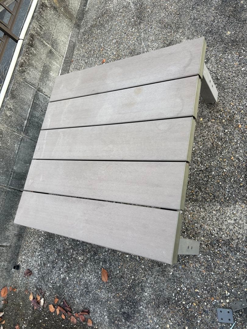 ⭐︎取引中⭐︎木目調ウッドデッキ2つセット